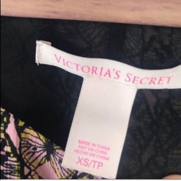 Victoria’s Secret Womens Butterfly Midi Dress Size XS Pink Flutter Sleeve - Picture 4 of 10